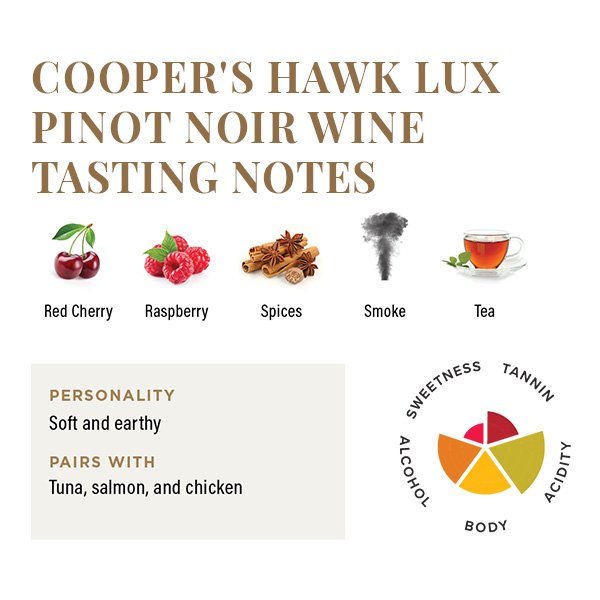 Cooper's Hawk Winery & Restaurants > Lux & Premium Wine > Cooper's Hawk